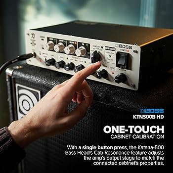 BOSS Katana-500 Bass Head | Amplificador de graves compacto de 500